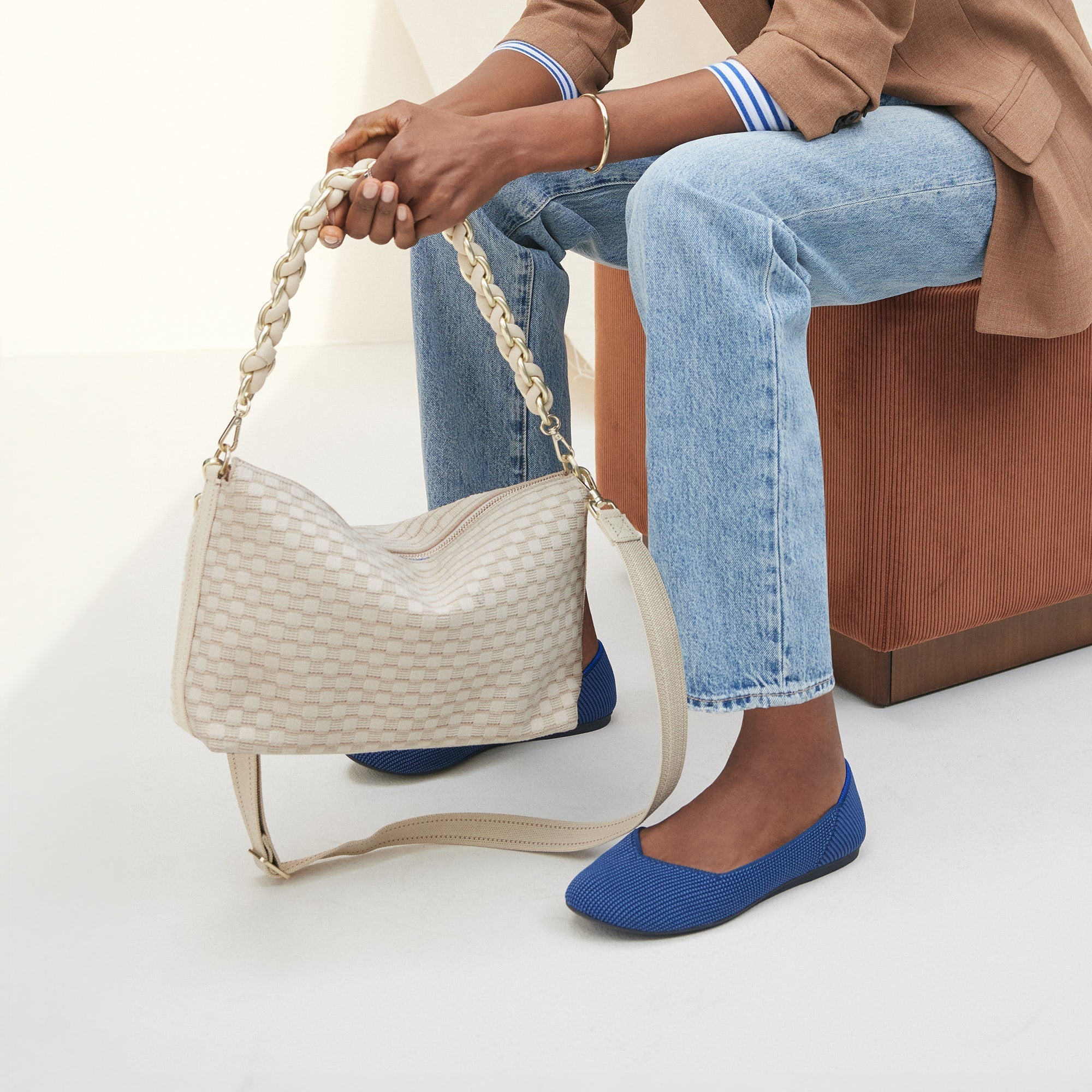 The Shoulder Strap - White Chain - Image 2