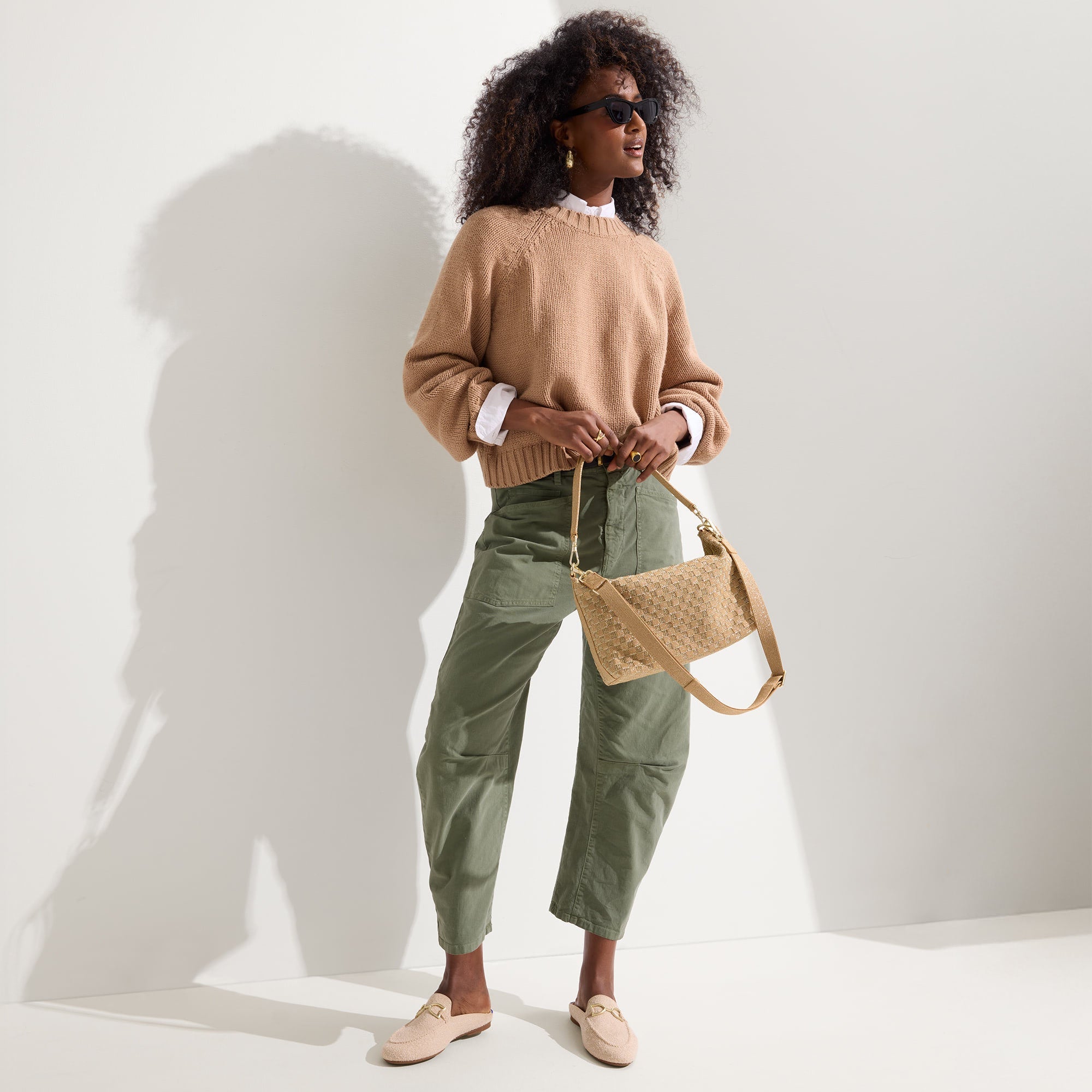 The Double Bit Loafer Mule - Bunny Bouclé - Image 4