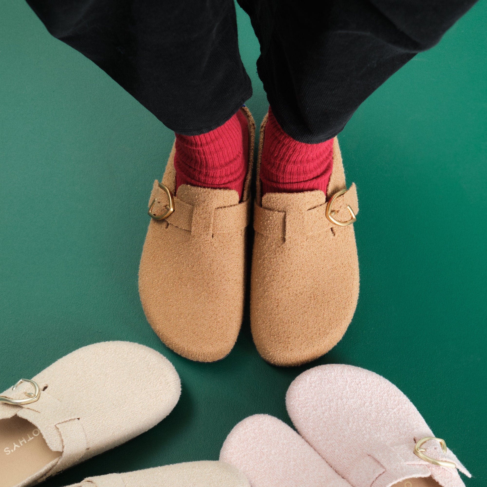 The Buckle Clog - Wren Bouclé - Image 3