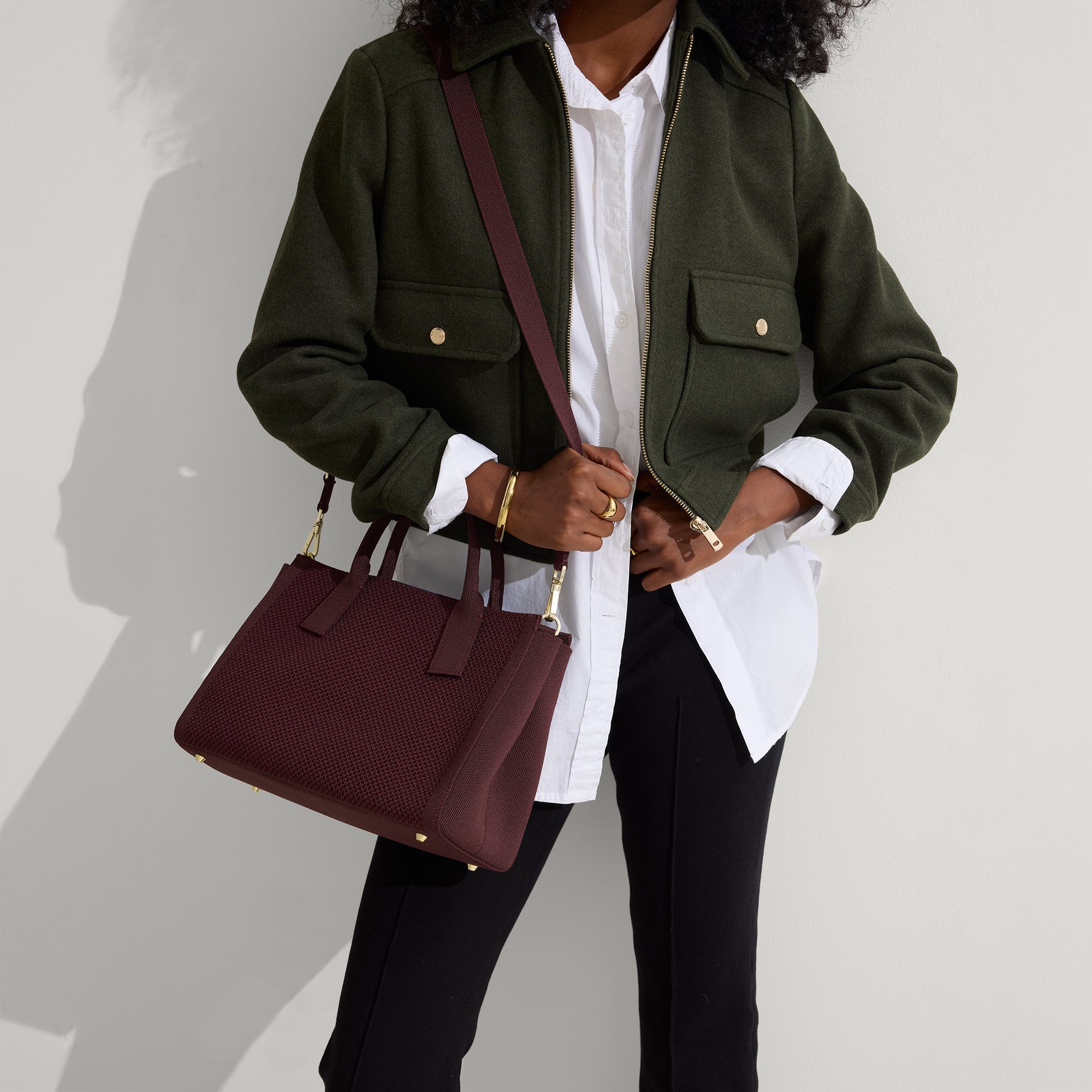 The Classic Handbag - Grenache - Image 3