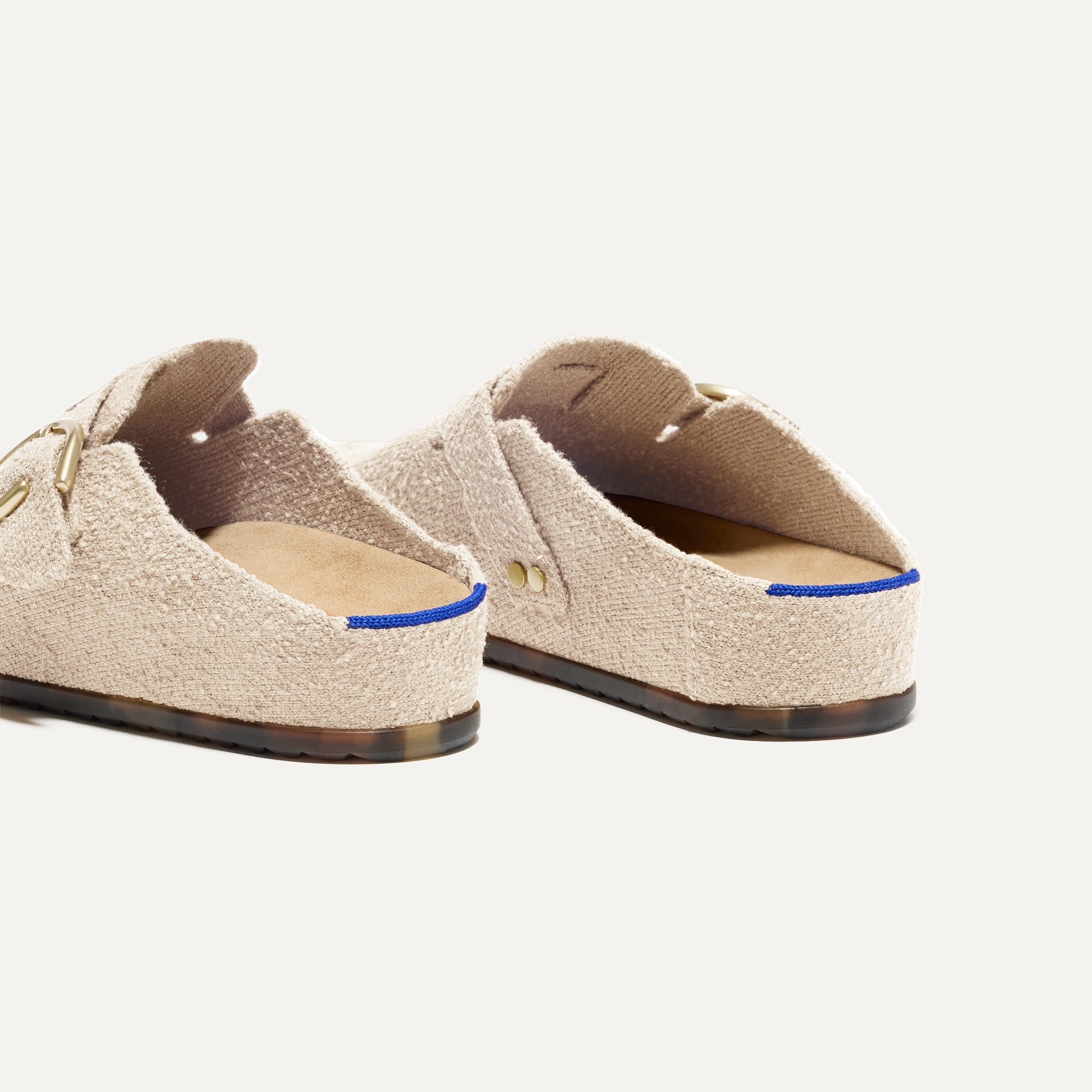 The Buckle Clog - Honeybun Bouclé - Image 2