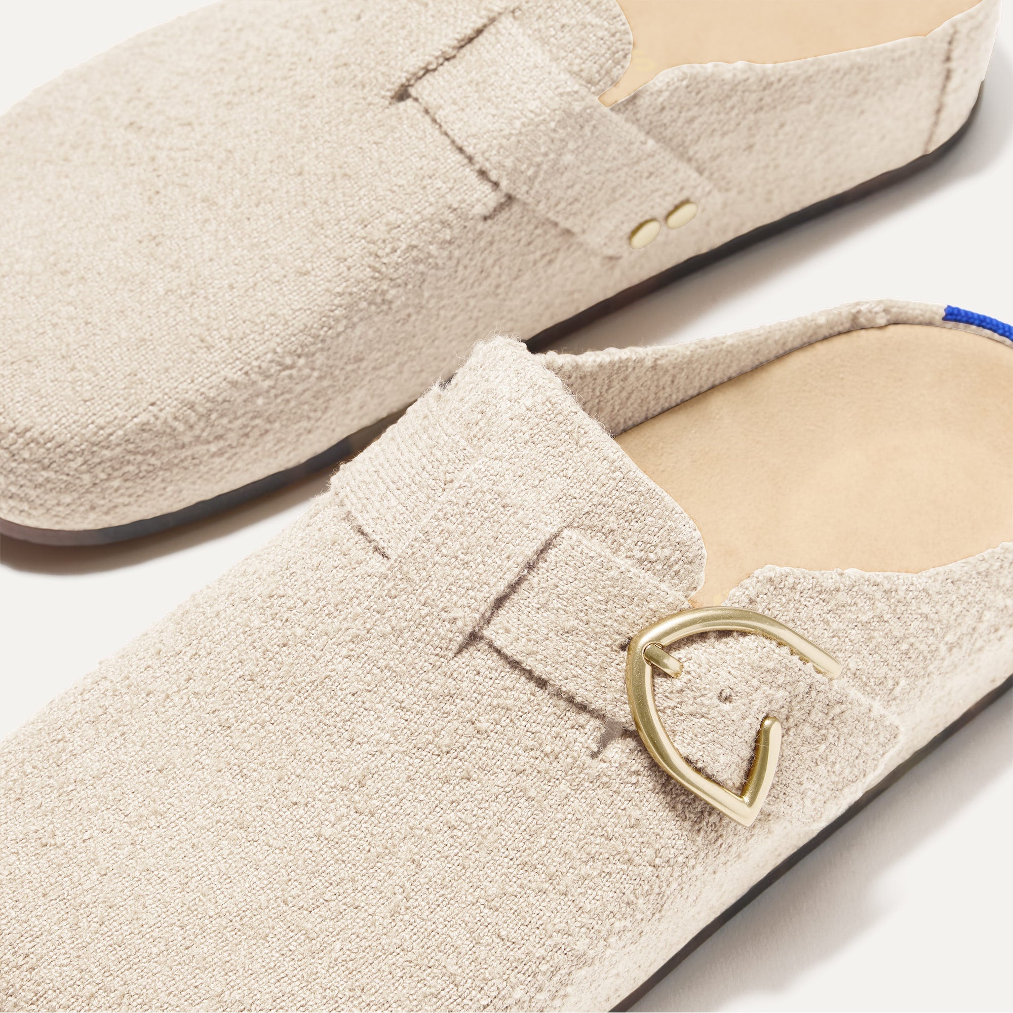 The Buckle Clog - Honeybun Bouclé - Image 5