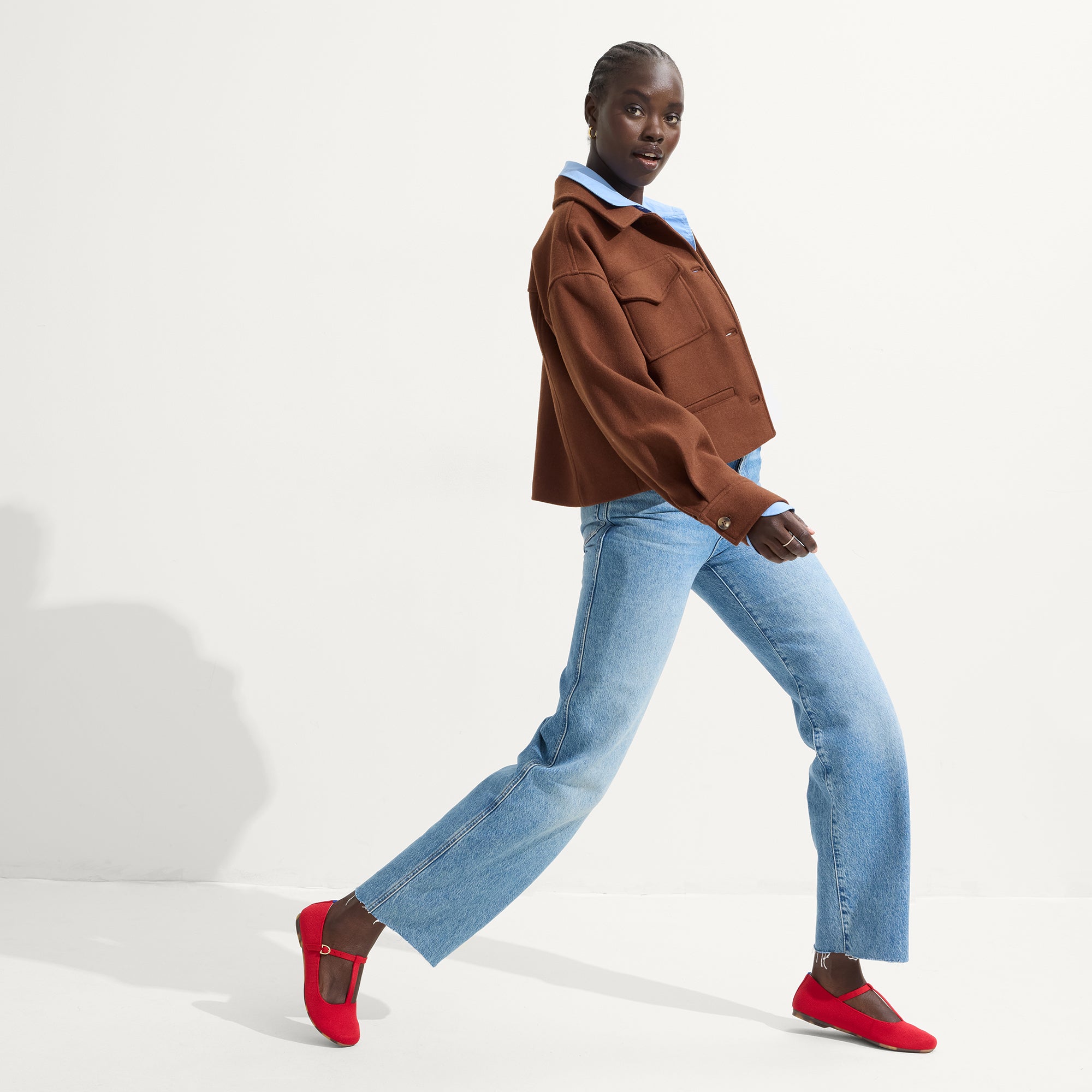 The T–Strap Mary Jane - Red Crisp - Image 3