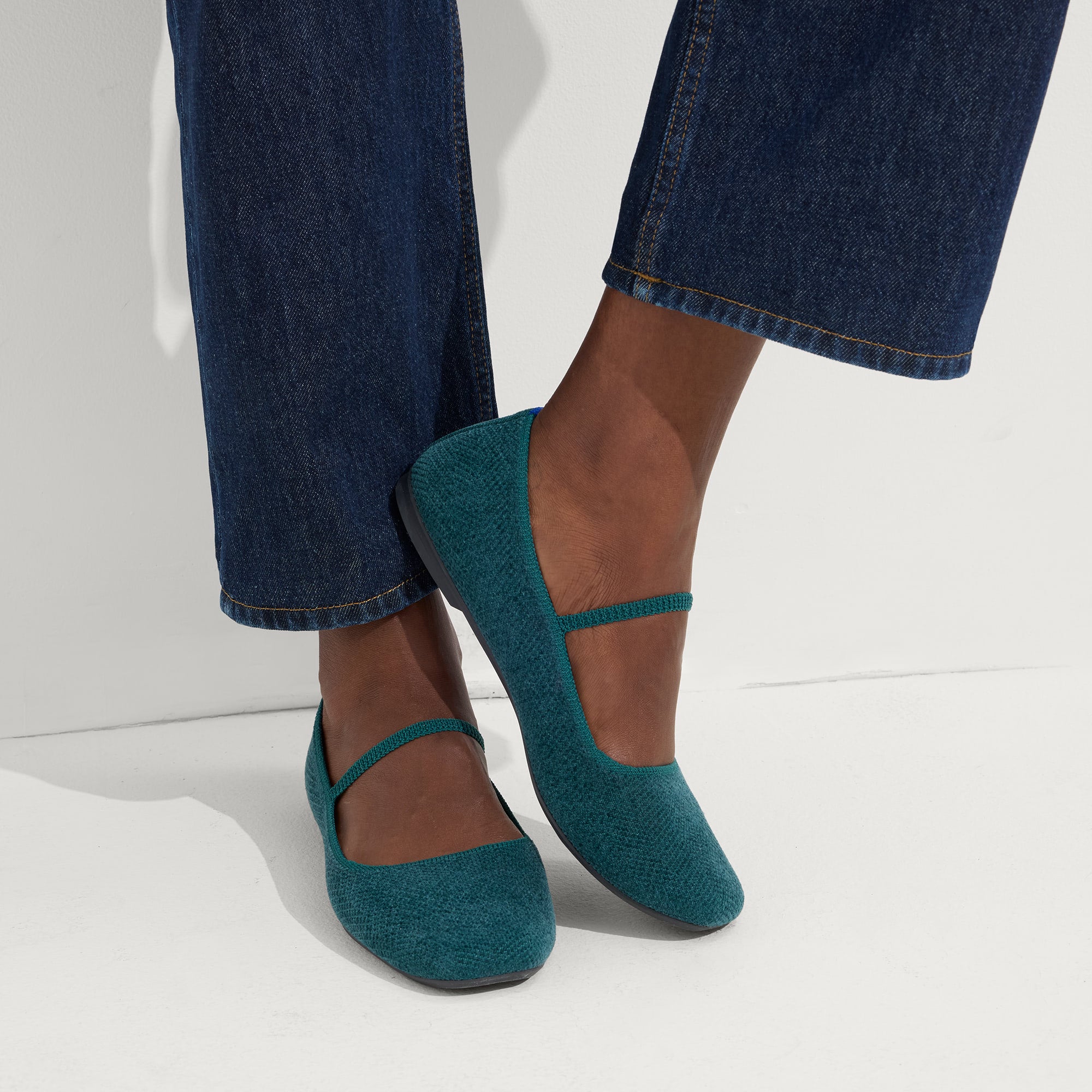 The ReVelvet™ Max Square Mary Jane - ReVelvet™ Everglade - Image 3