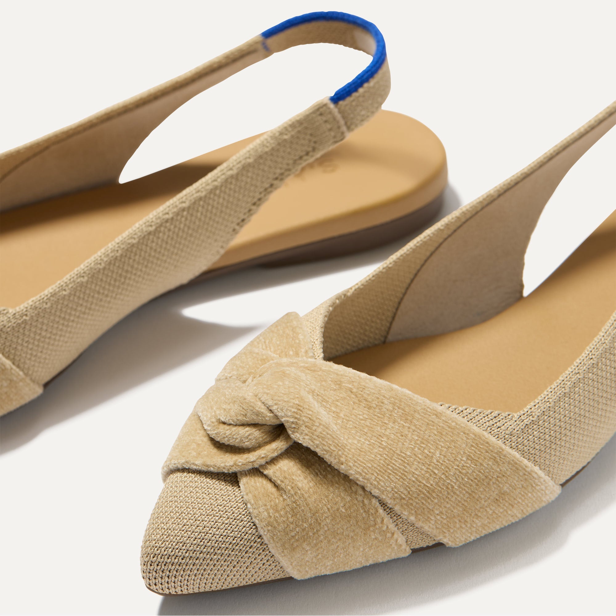 The Twist Point Slingback - Brioche - Image 2