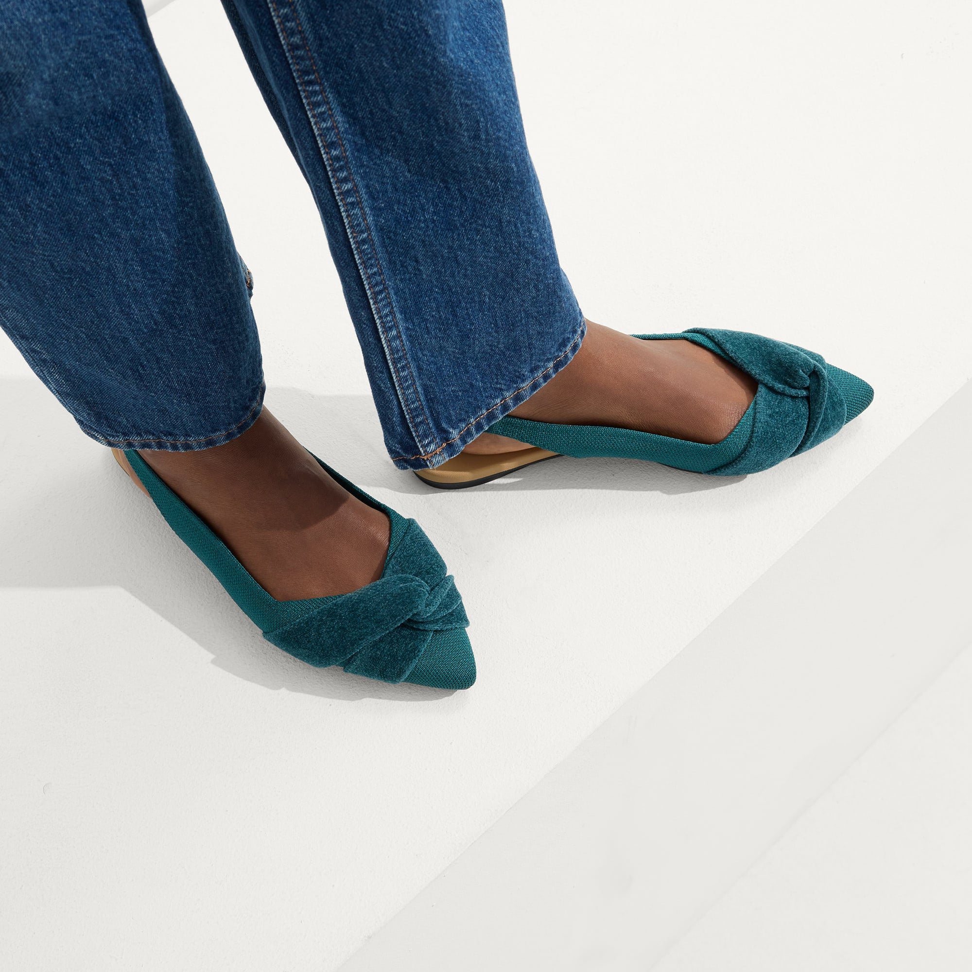 The Twist Point Slingback - Everglade - Image 3